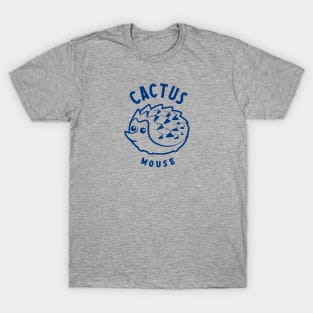 Cactus mause, stilezed, cute hedgehog T-Shirt